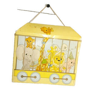 Precious Moments  Birthday 6 Series Train Giraffe 1985 Keep Looking Up